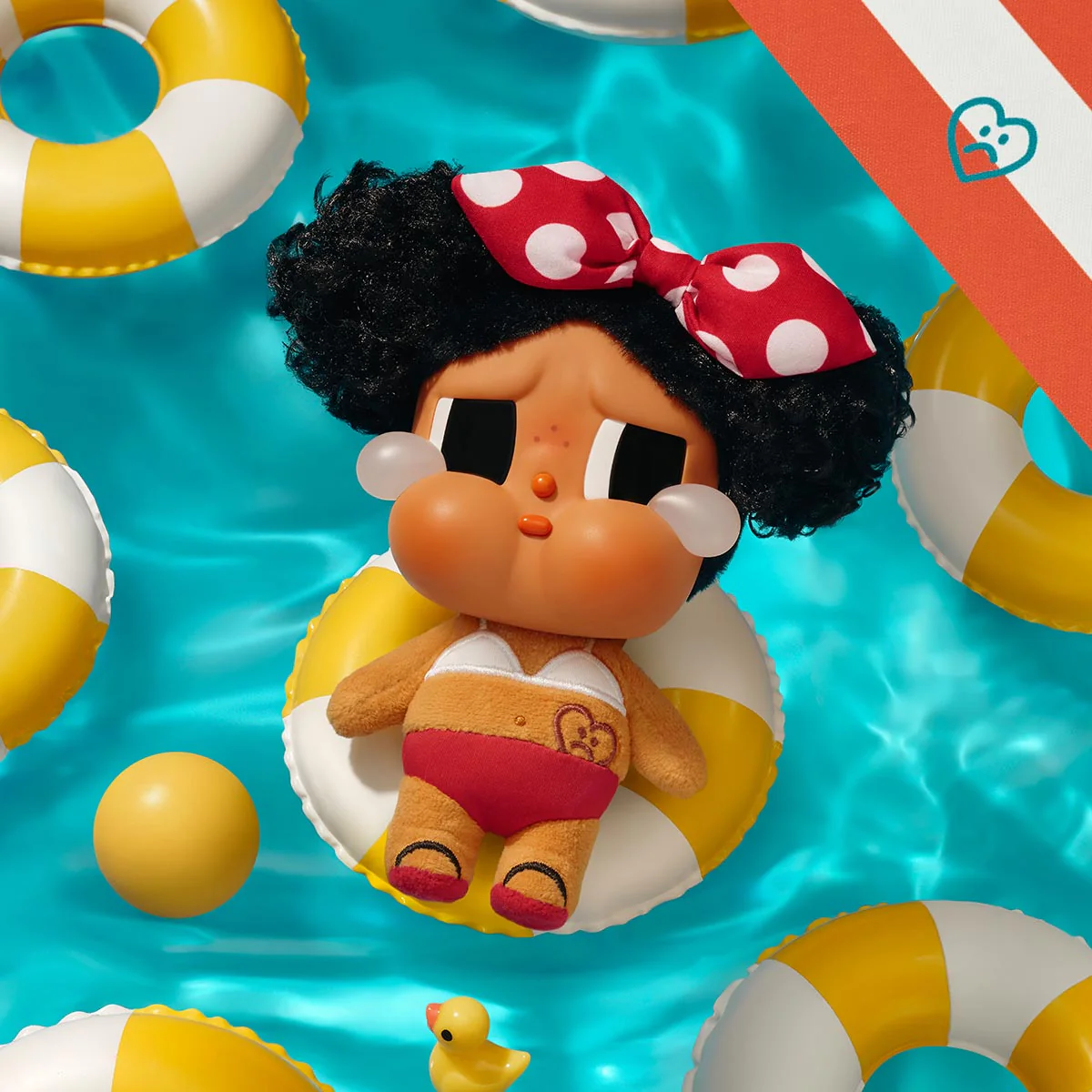 CRYBABY Vacation Mode On Series-Vinyl Plush Pendant Blind Box - Image 7